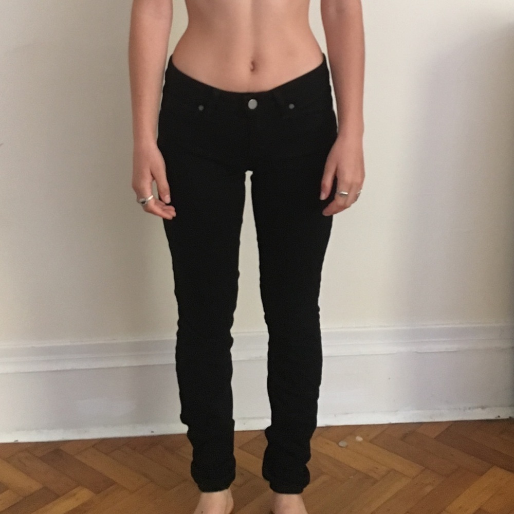 Black Paige Denim Jeans